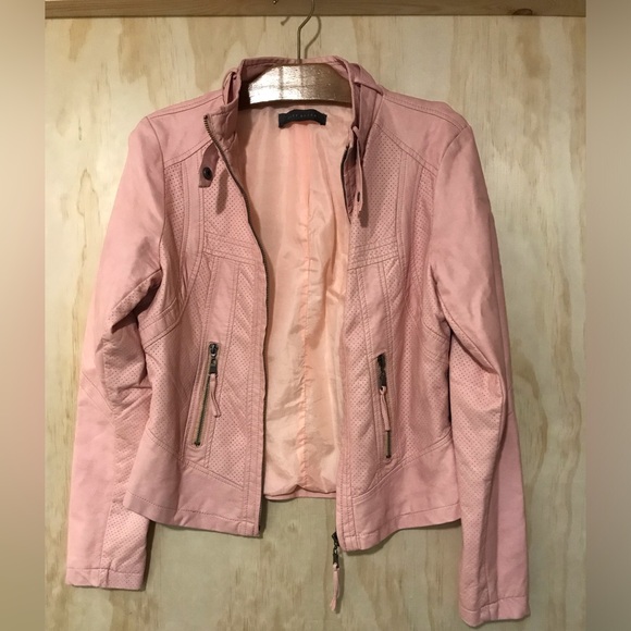 Suzy Shier faux leather jacket size Medium - Picture 3 of 3